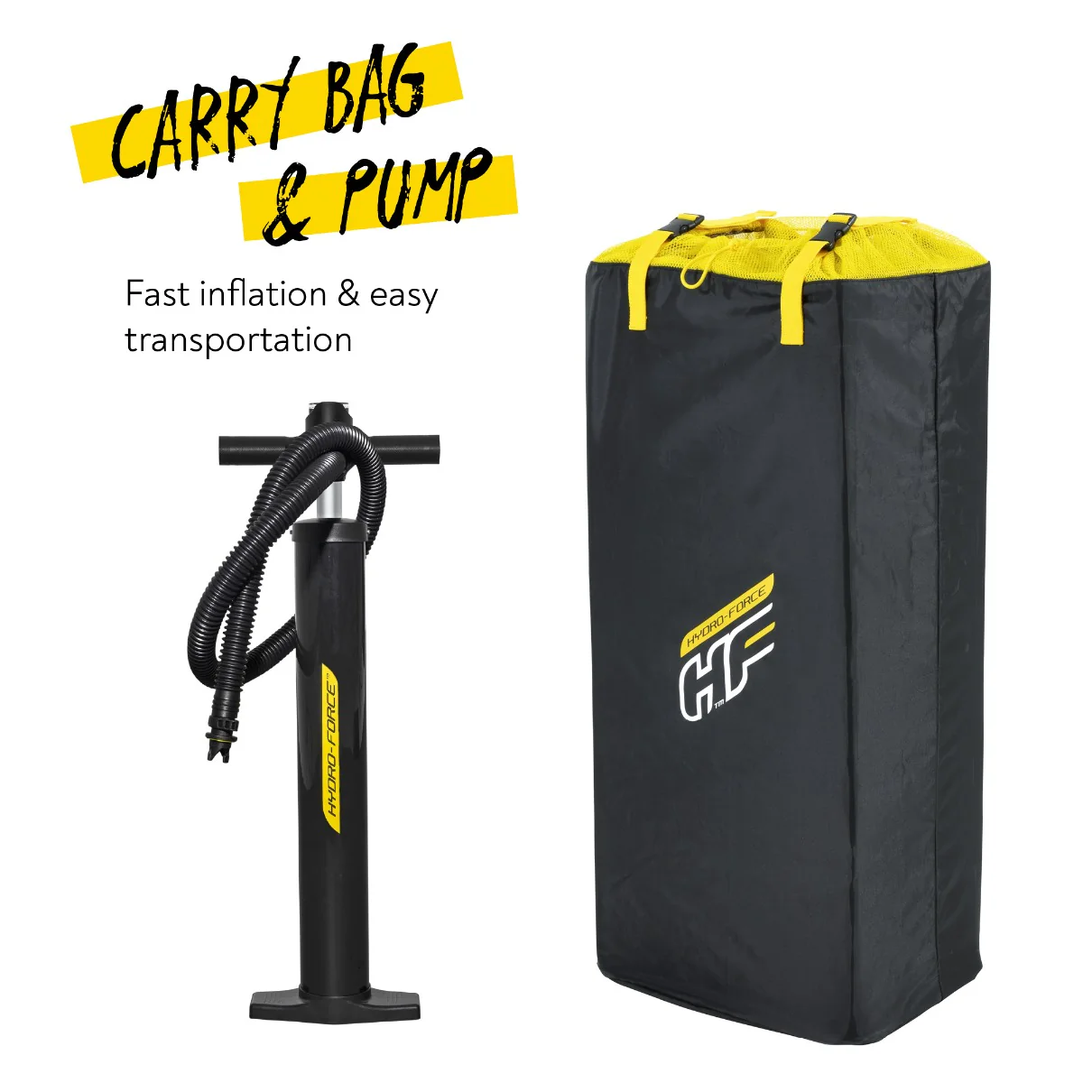 Hydro-Force 10Ft 2" SUP Inflatable Paddle Board Set Kahawai - Image 5