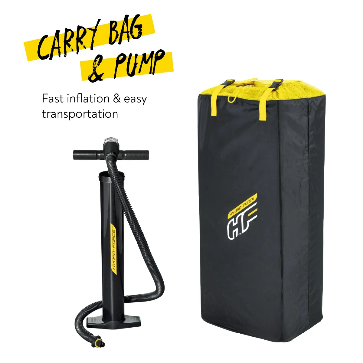 Hydro-Force 10FT SUP Inflatable Paddle Board Set - Huaka'I - Image 5