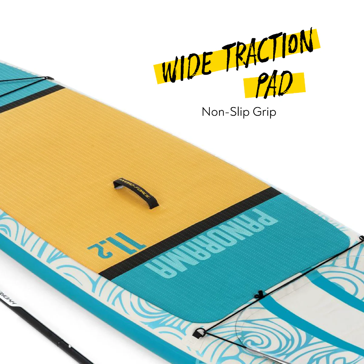 Hydro-Force 11FT SUP Inflatable Stand Up Paddle Board Set - Panorama - Image 4