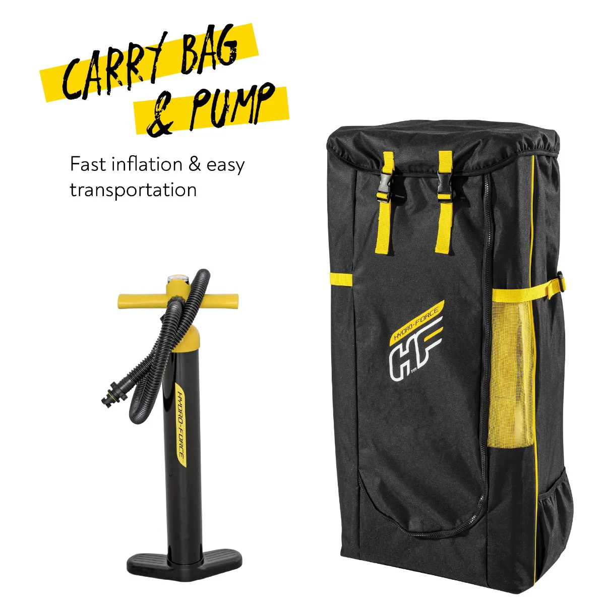 Hydro-Force 11FT SUP Inflatable Stand Up Paddle Board Set FreeSoul Tech - Image 6