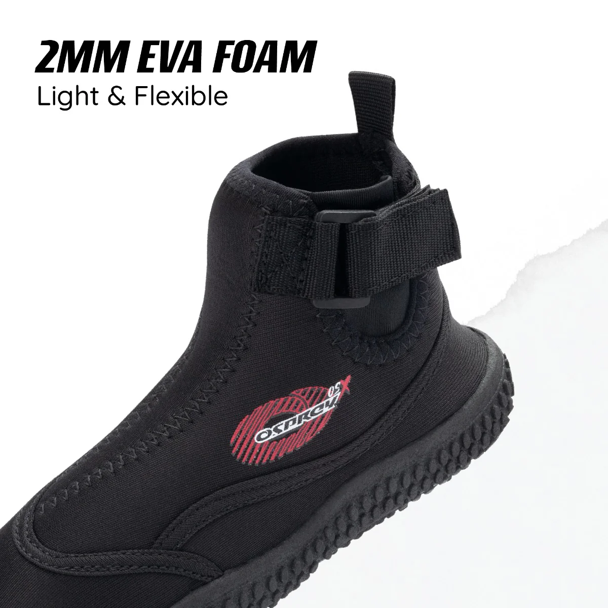 Junior 2mm Wetsuit Boots - Black - Image 3