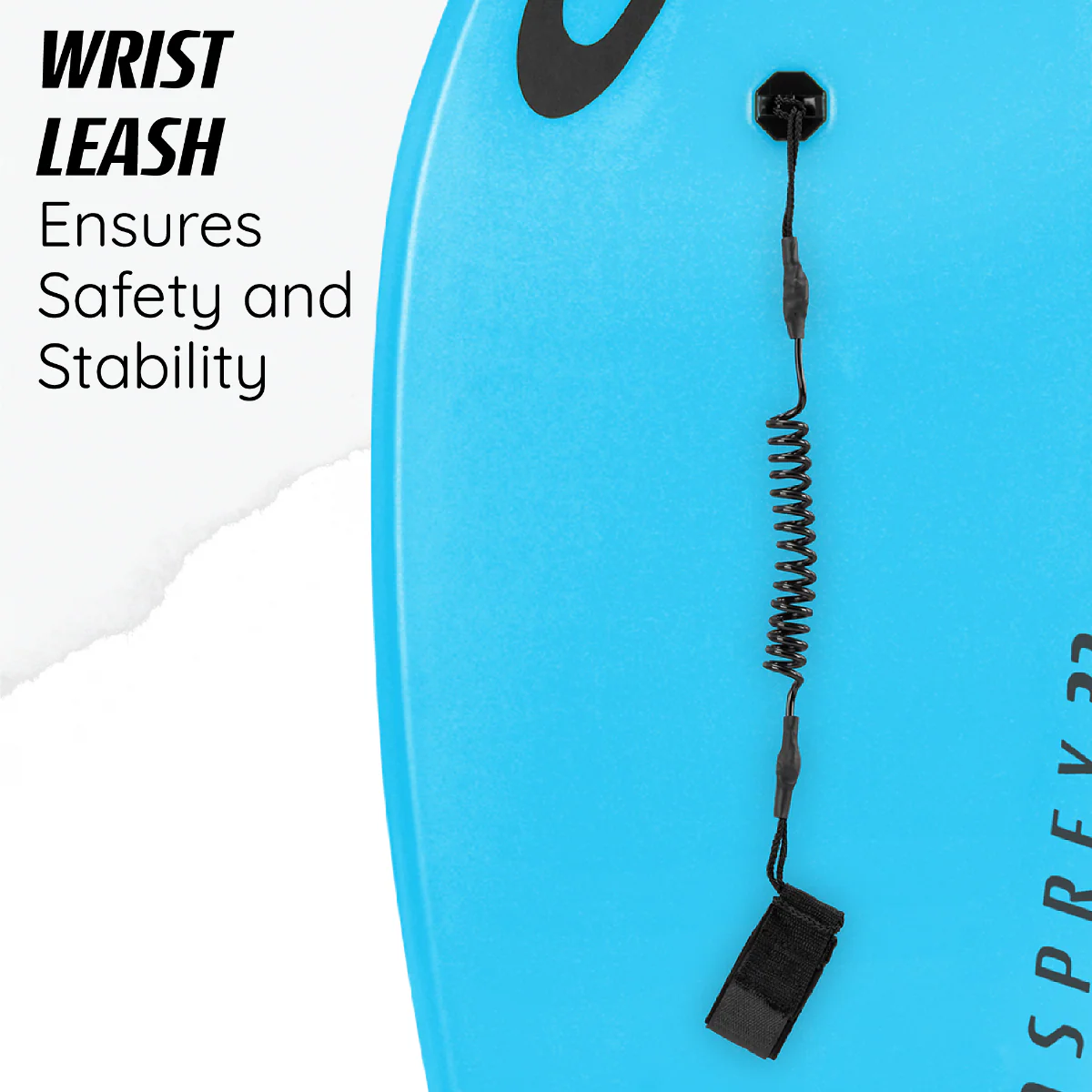 33” Kids Bodyboard – Blue - Image 6