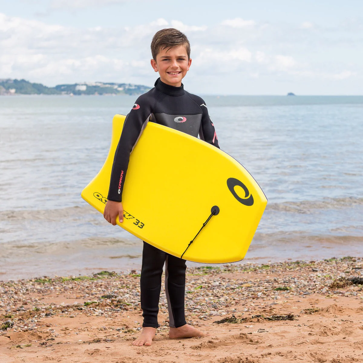 33” Kids Bodyboard – Yellow - Image 3