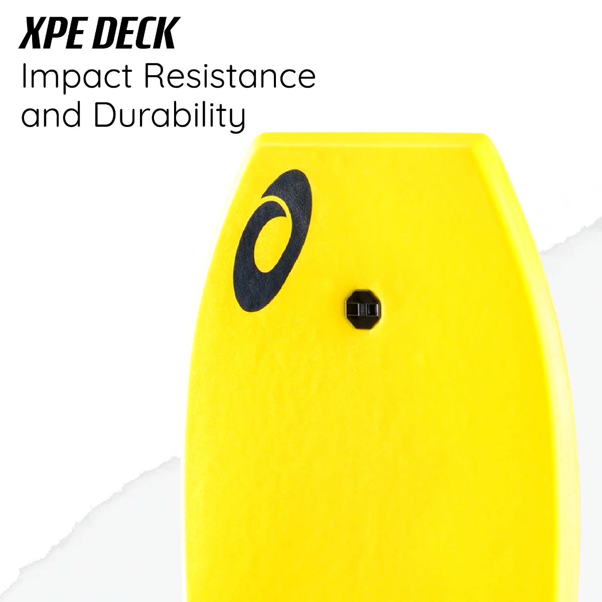 33” Kids Bodyboard – Yellow - Image 6