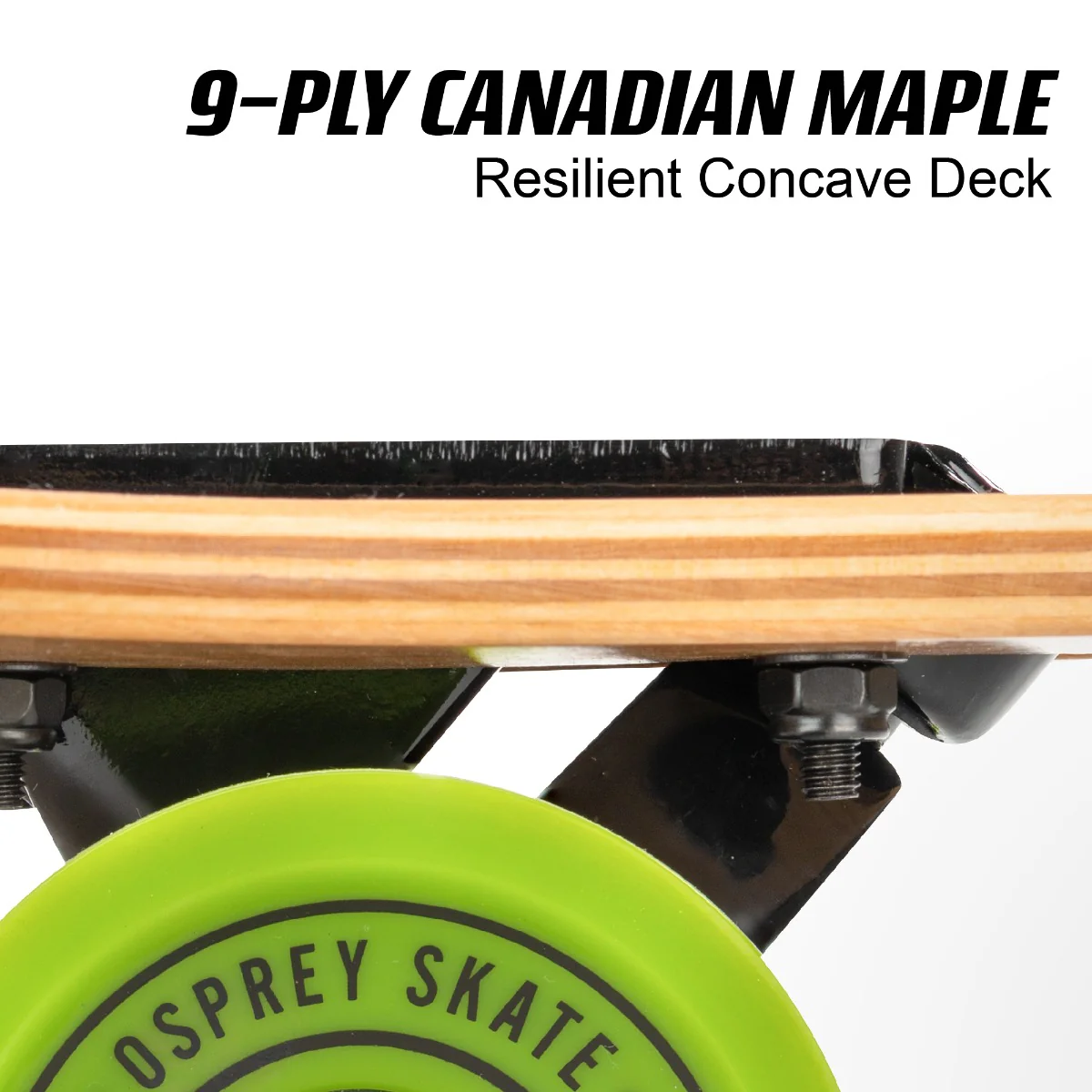 39" Longboard Skateboard - Twin Tip - Cavity - Image 4