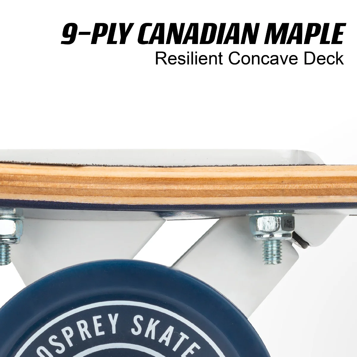 39" Longboard Skateboard Twin Tip - Sunset - Image 3