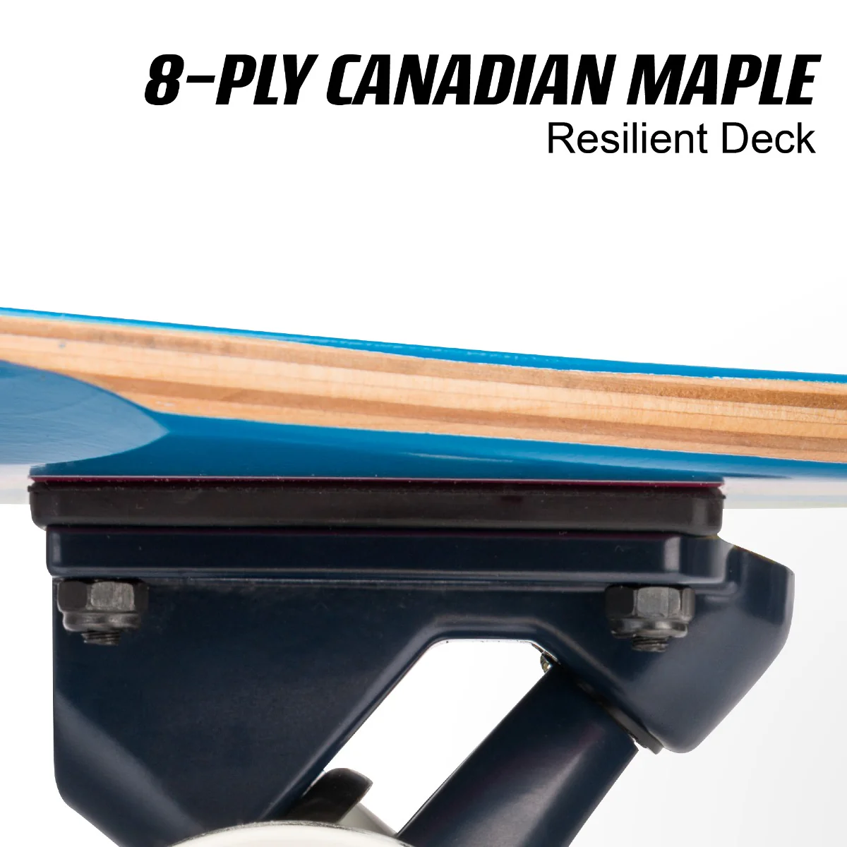 40" Pintail Longboard Skateboard - Seventy-Two - Image 5