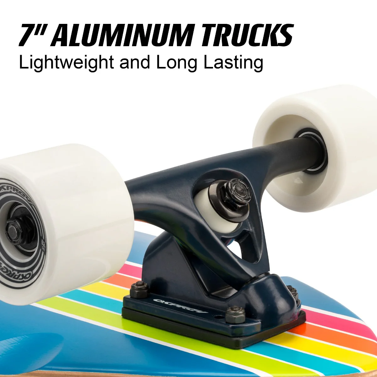 40" Pintail Longboard Skateboard - Seventy-Two - Image 6