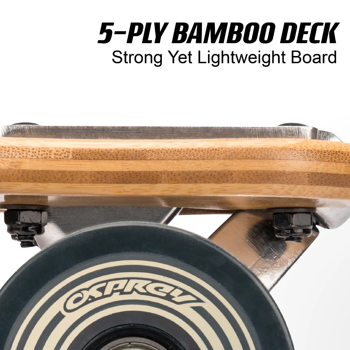 42" Twin Tip Longboard Skateboard - Eagle - Image 5