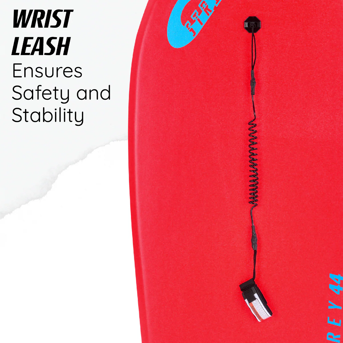 44” Bodyboard – Stripe Red - Image 6