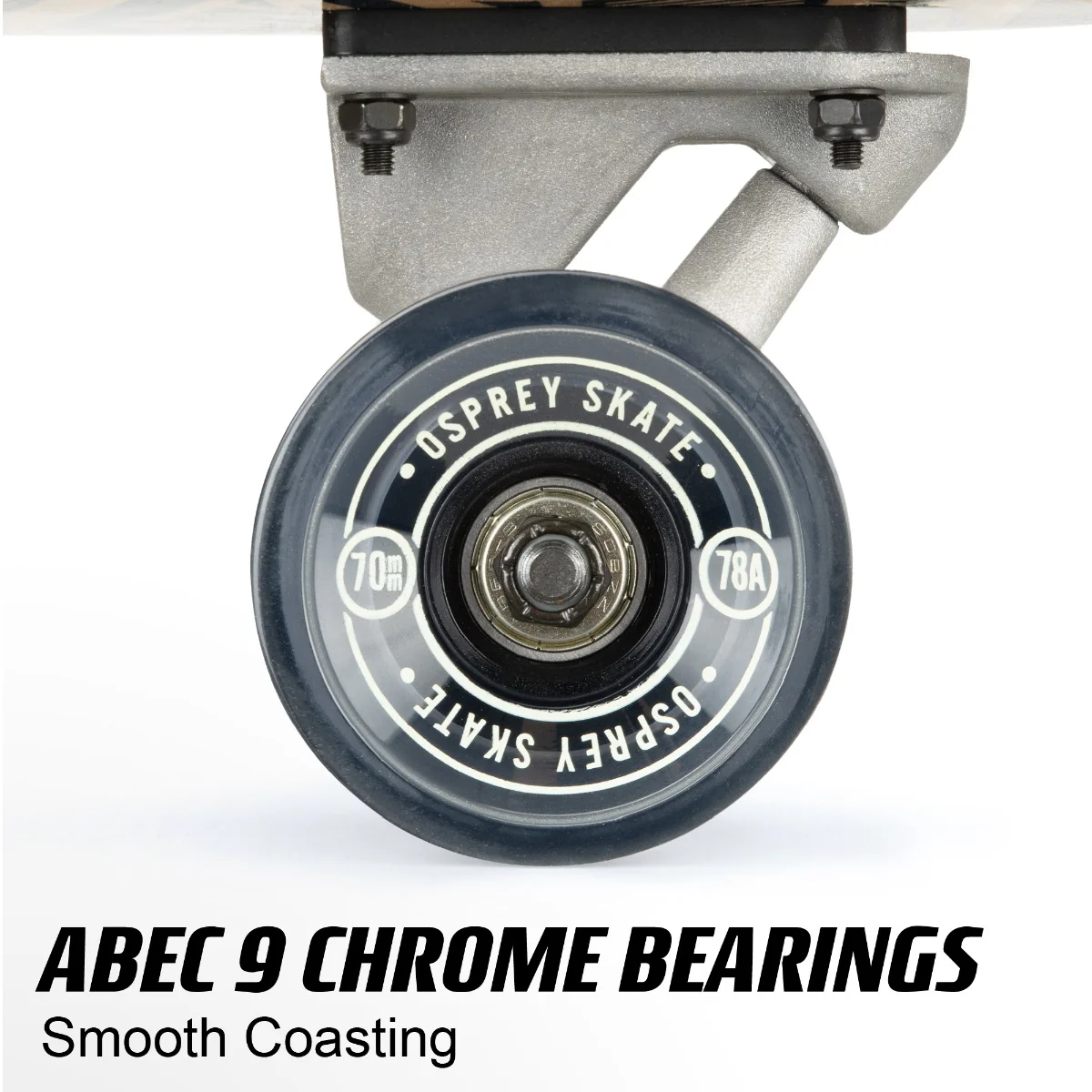 46" Pintail Longboard Skateboard  Coastline - Image 5