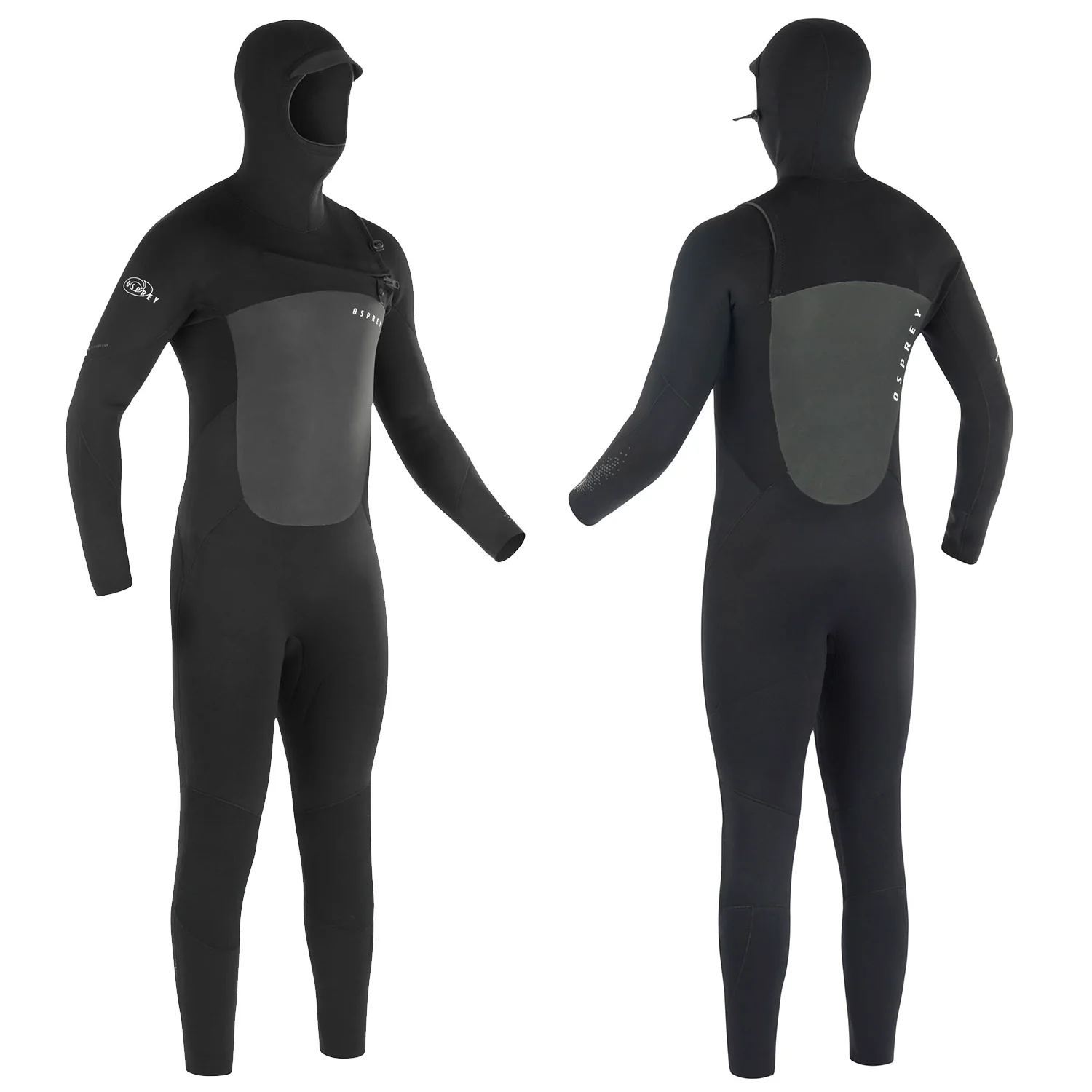 Mens 5mm Full Length Hooded Wetsuit - Image 6