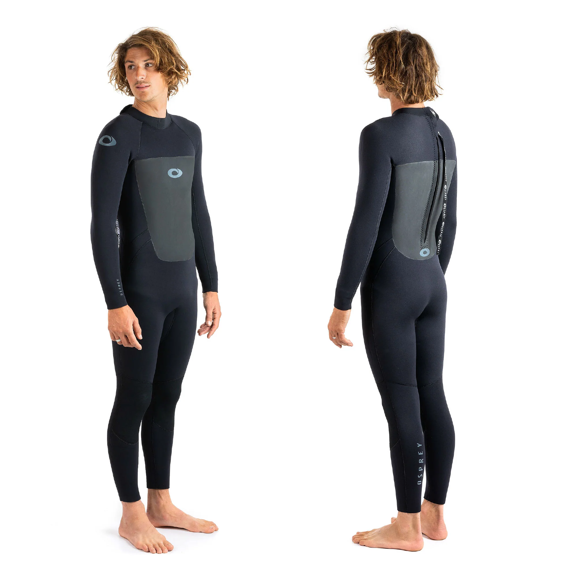 Mens 5mm Origin Full Length Wetsuit - Black - Image 5