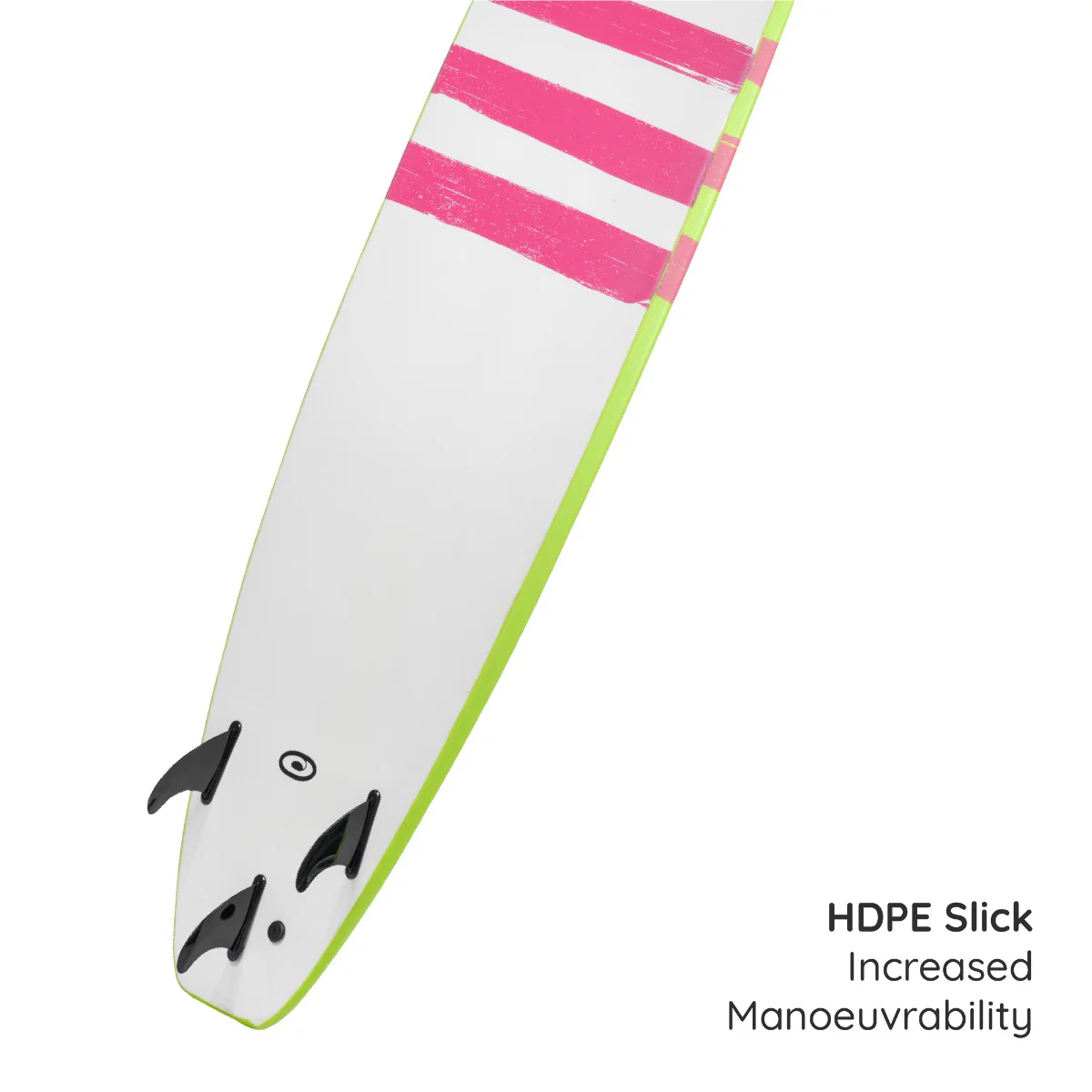 8ft 2in Foam Surfboard - Triband - Image 8