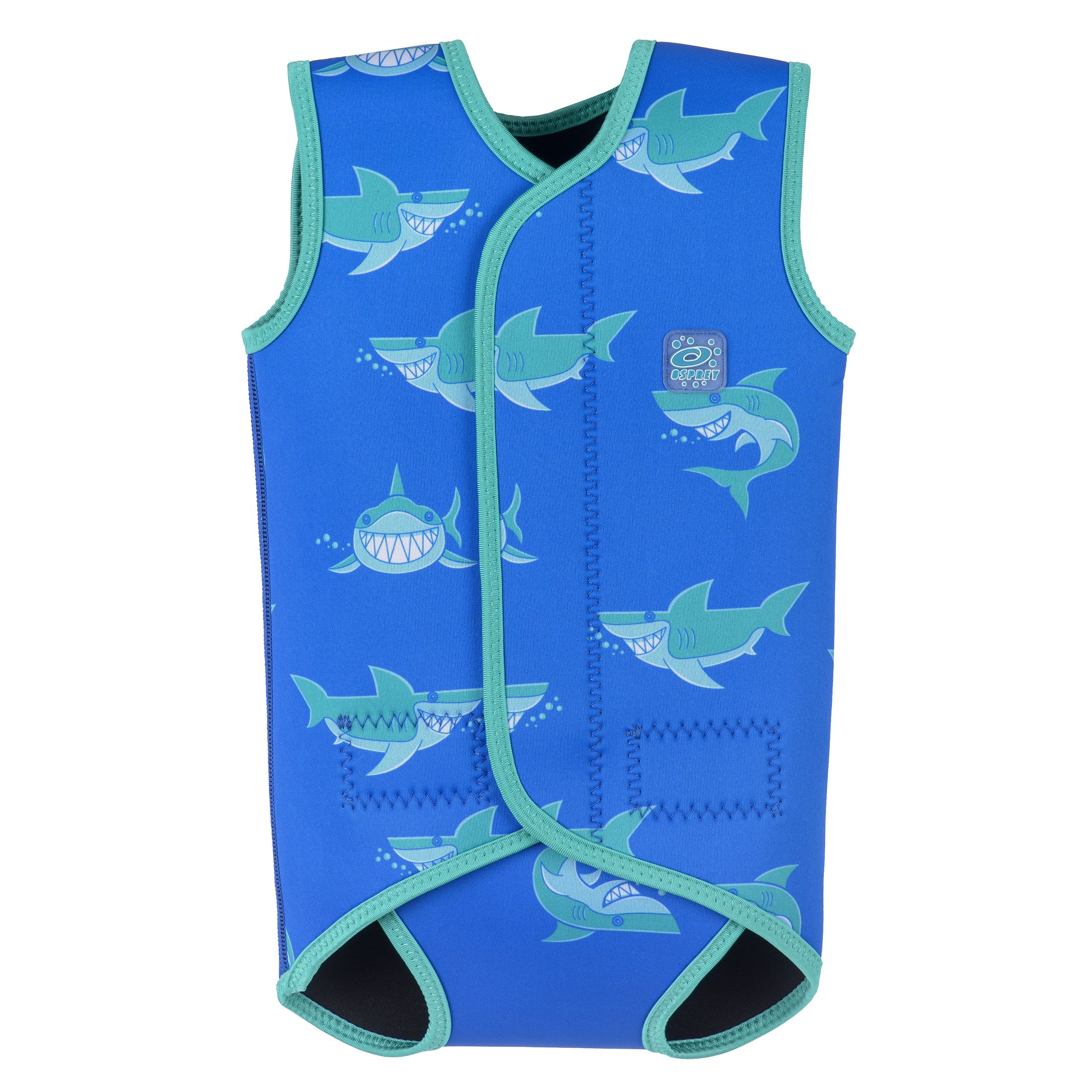 Baby Wetsuit Wrap - Shark Blue - Image 4