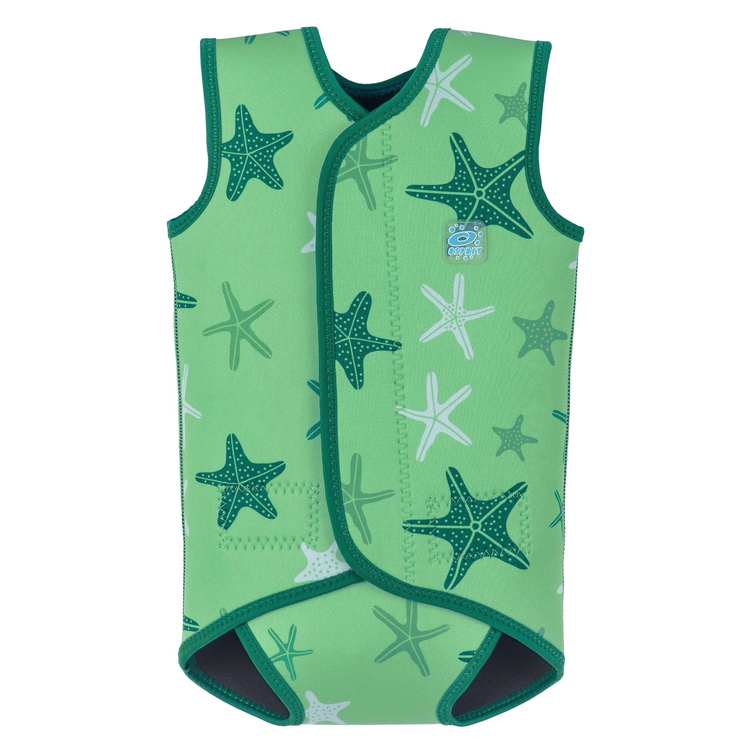 Baby Wetsuit Wrap - Starfish Green - Image 3