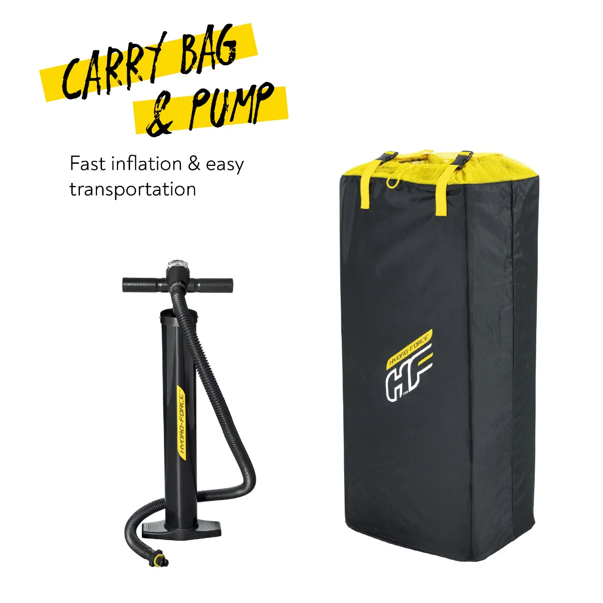 Hydro-Force 10FT SUP Inflatable Stand up Paddle Board Set  Oceana - Image 4