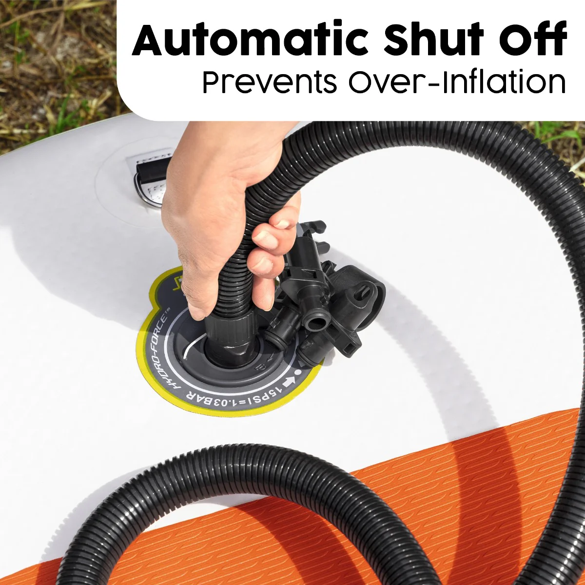 Hydro-Force Powergrip Sport High-Pressure DC Electric Air Pump - Image 5