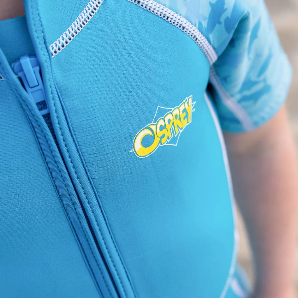 Infants 2mm Shorty Wetsuit - Blue - Image 3