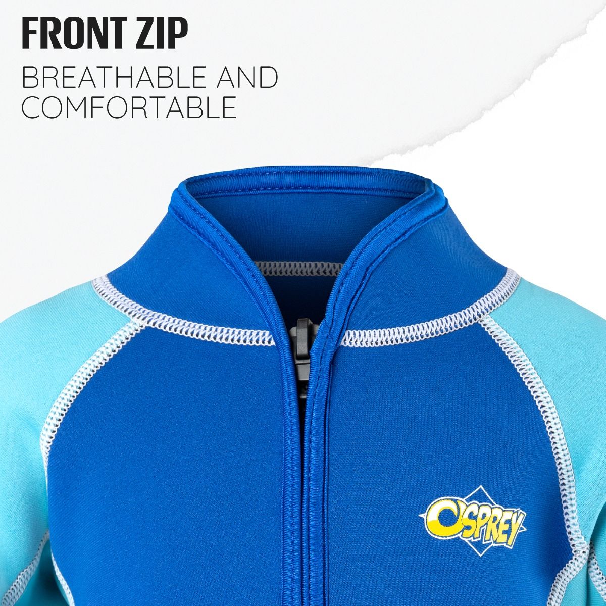 Infants 3mm Shorty Wetsuit - Blue - Image 4