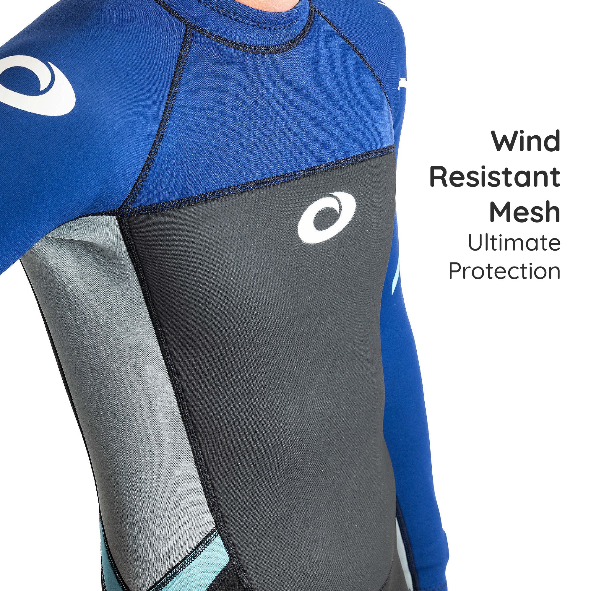 Mens 3mm Origin Full Length Wetsuit - Navy - Image 3