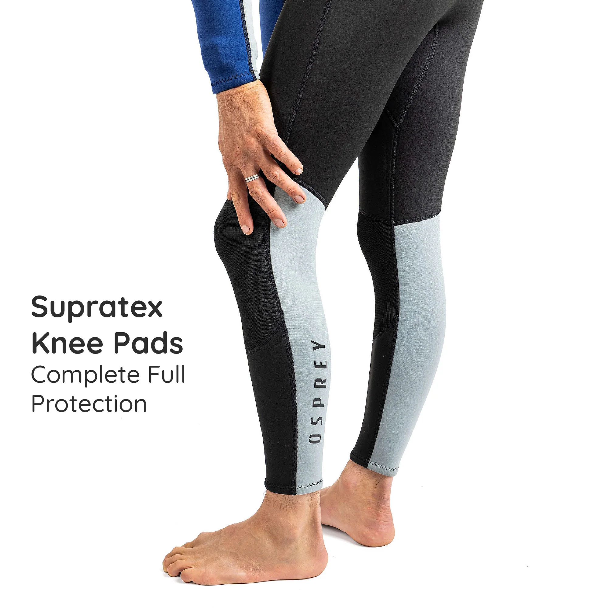 Mens 3mm Origin Full Length Wetsuit - Navy - Image 4