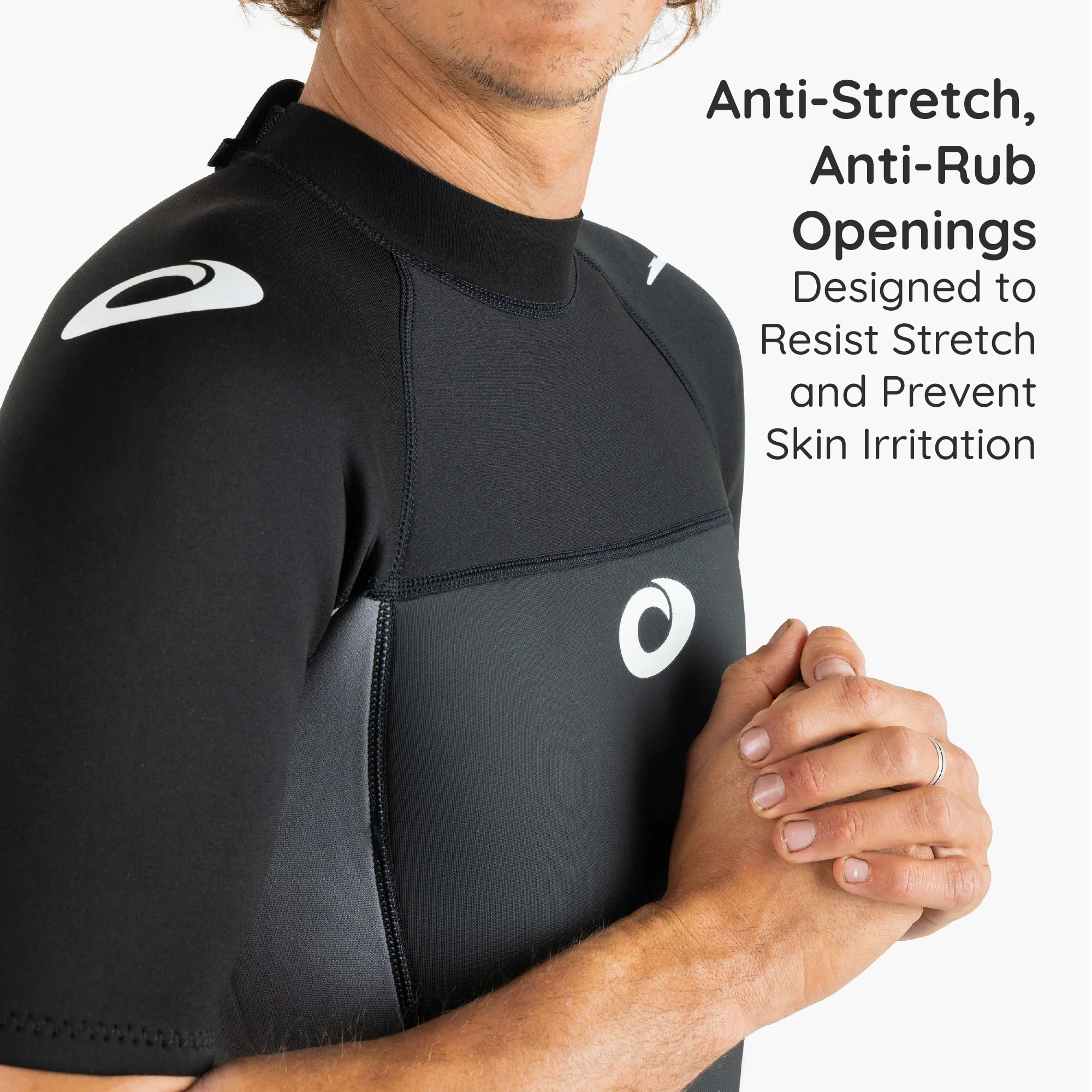 Mens 3mm Origin Shorty Wetsuit - Red - Image 3