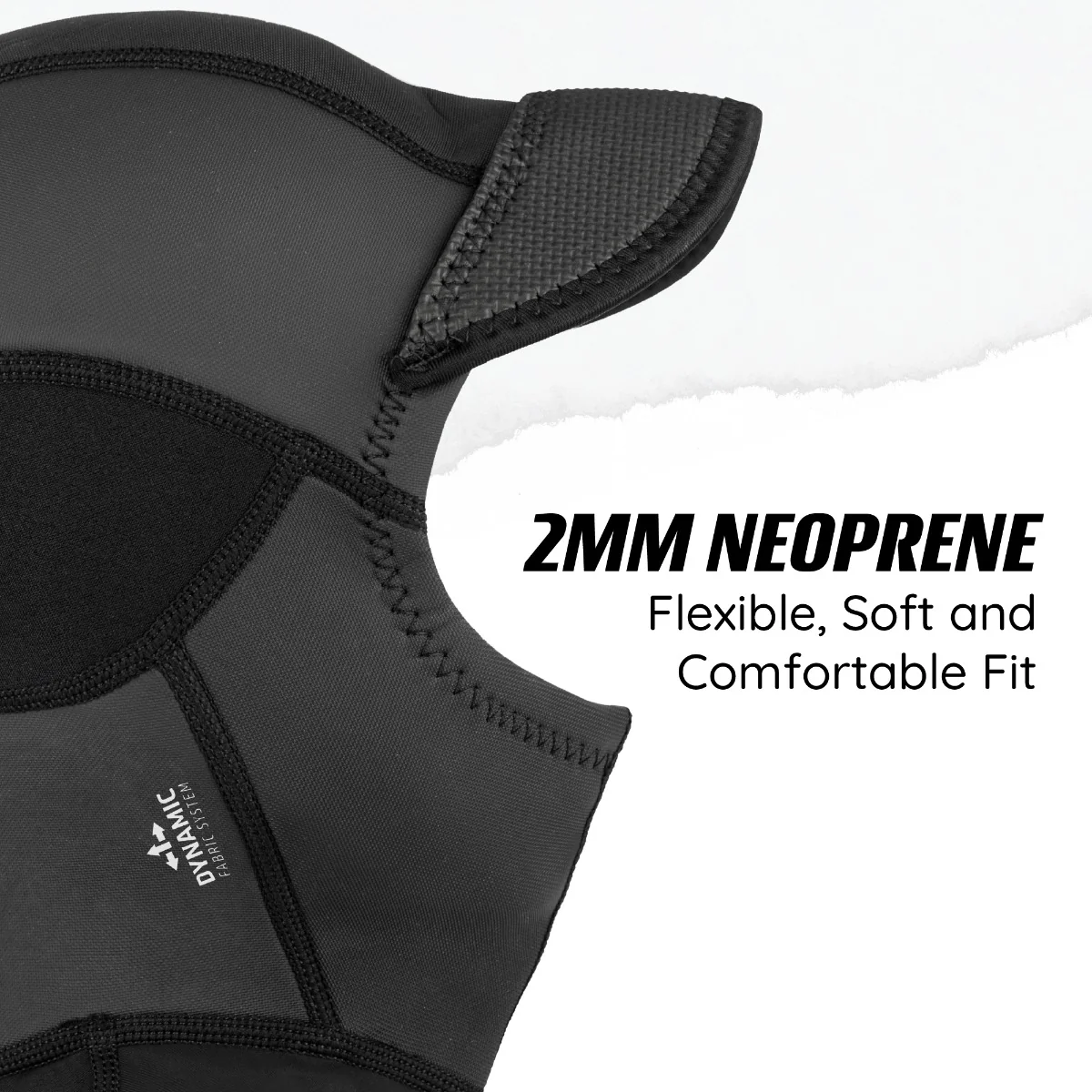 Peaked 2mm Wetsuit Hood - Image 4
