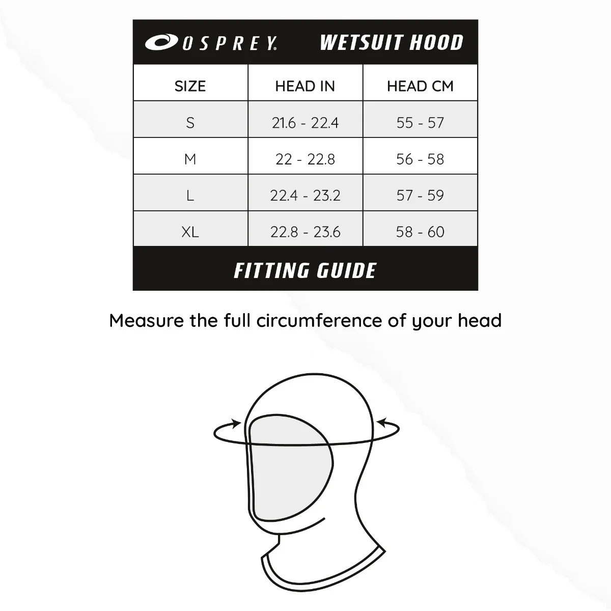 Peaked 2mm Wetsuit Hood - Image 6