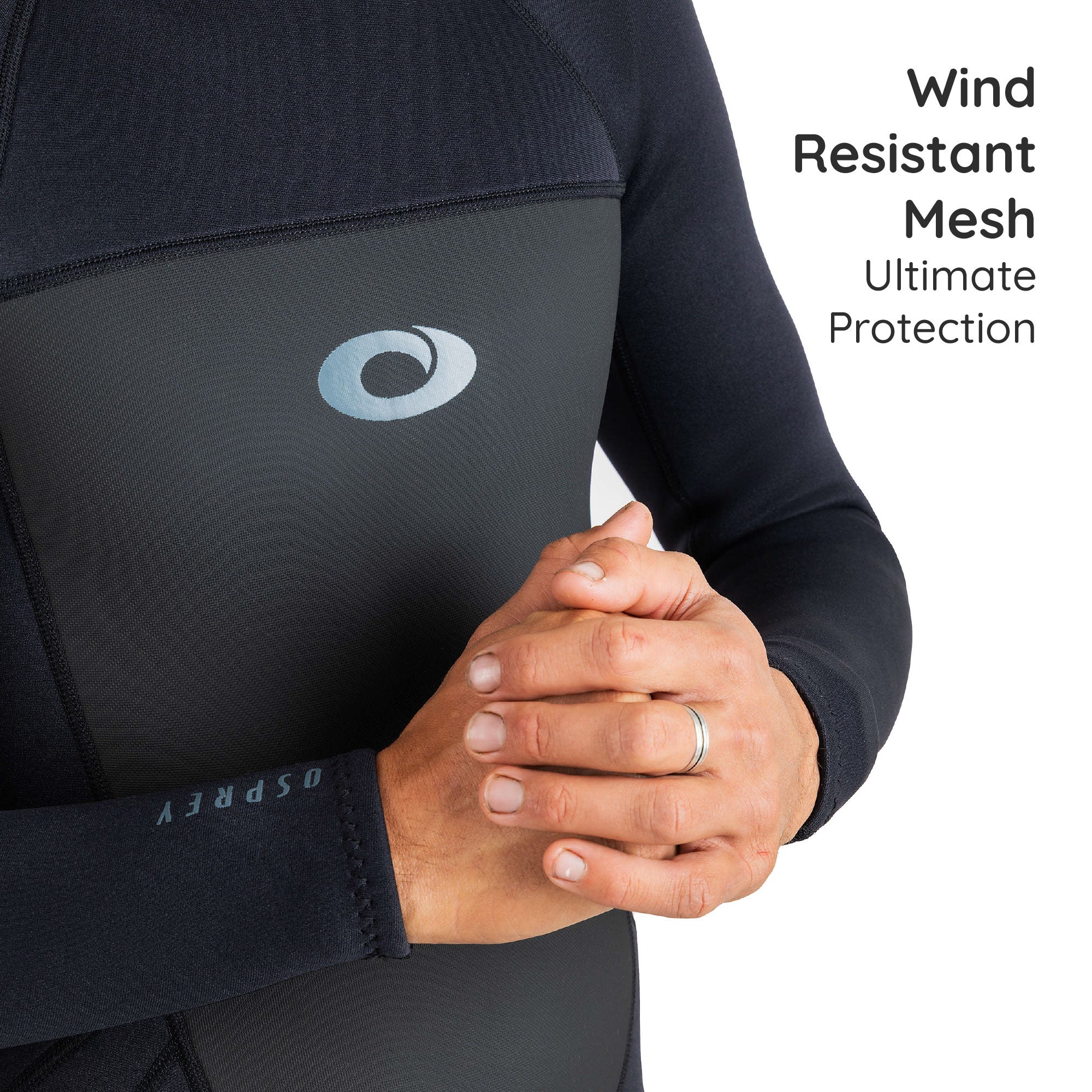 Mens 3mm Origin Full Length  Wetsuit - Black - Image 4