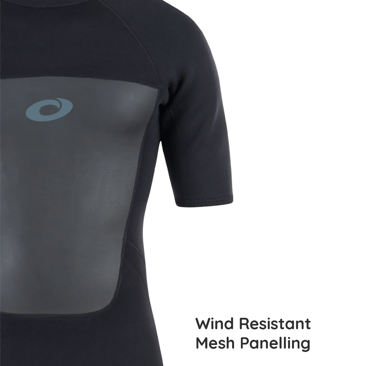 Mens 3mm Origin Shorty  Wetsuit - Black - Image 4