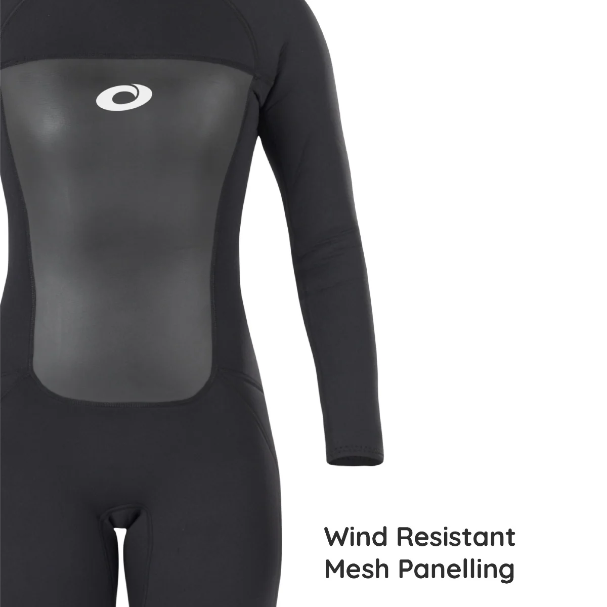 Womens 3mm Origin Full Length Wetsuit - Black - Image 5