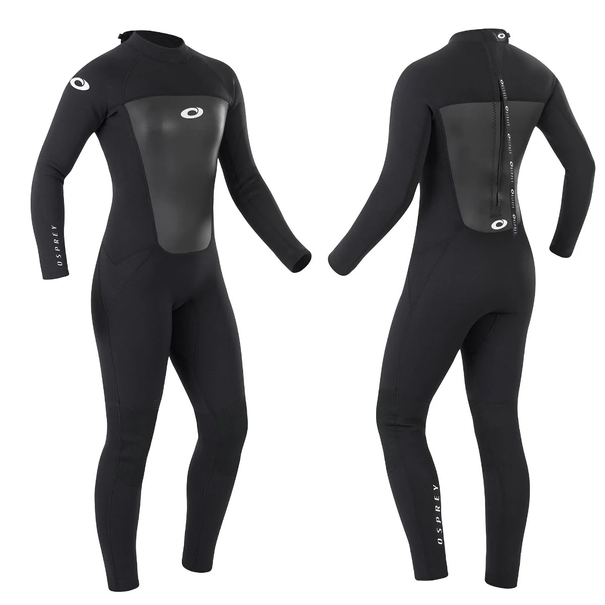 Womens 3mm Origin Full Length Wetsuit - Black - Image 8