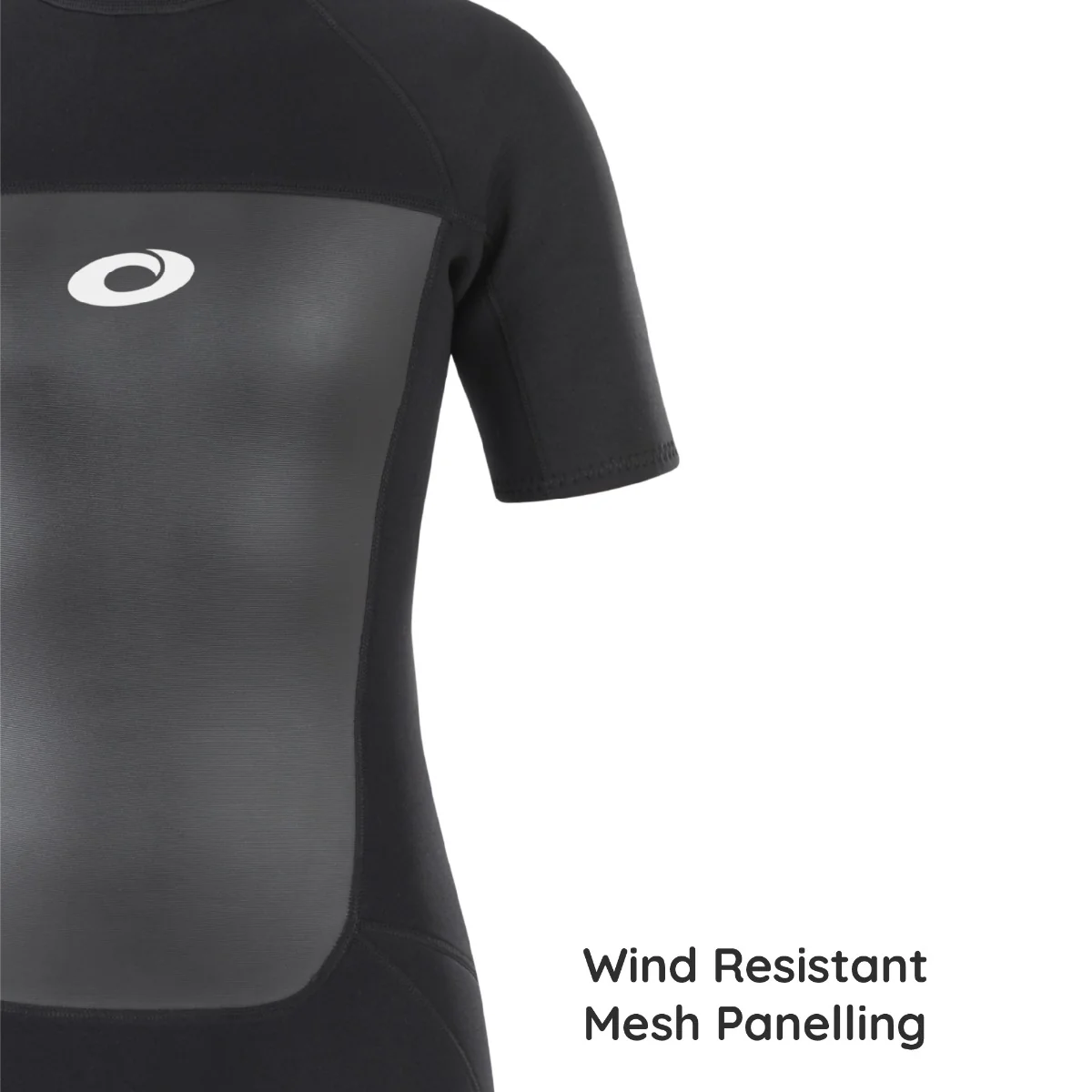 Womens 3mm Origin Shorty Wetsuit - Black - Image 5