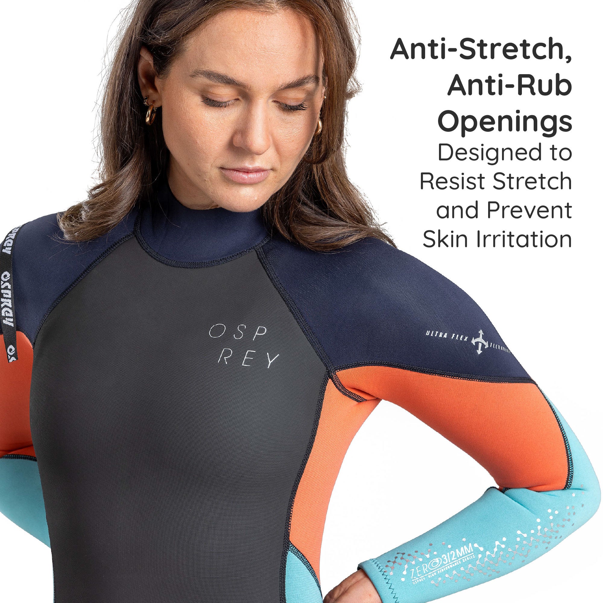 Womens 3mm Zero Full Length Wetsuit - Image 3