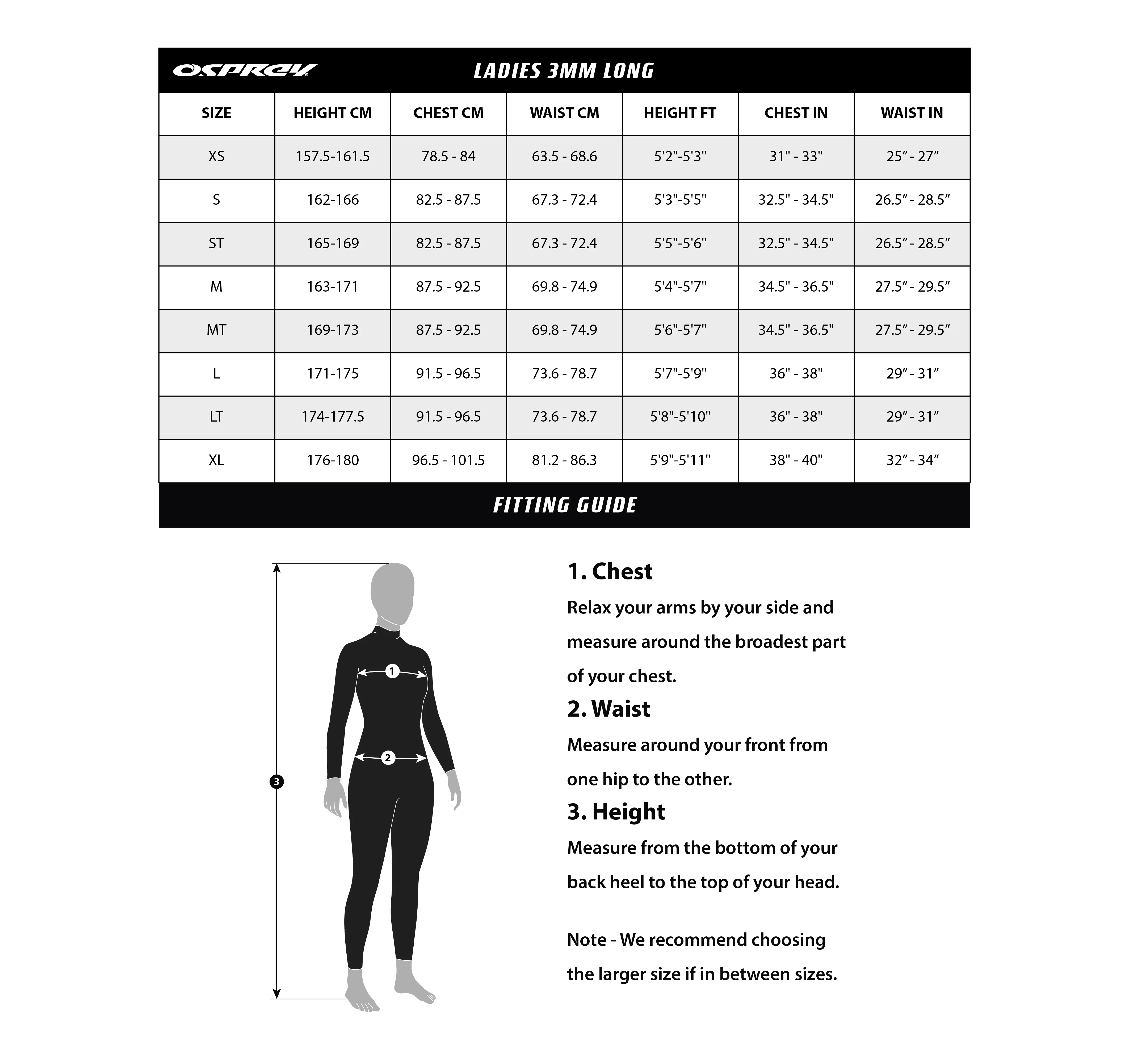 Womens 3mm Zero Full Length Wetsuit - Image 8