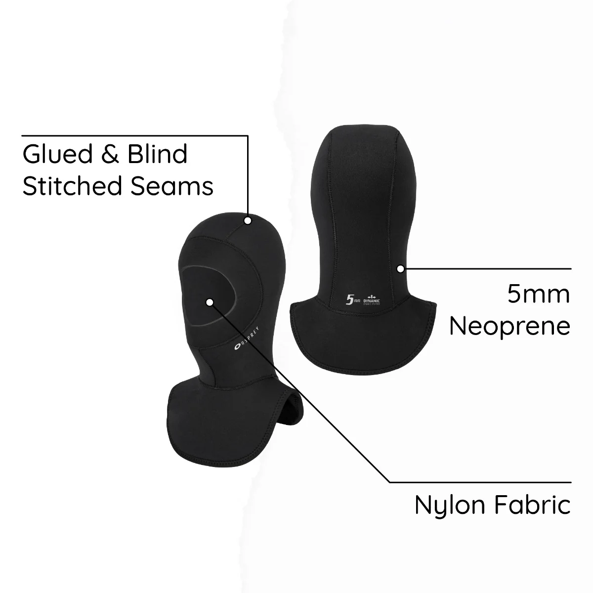Wetsuit 5mm Hood - Image 3