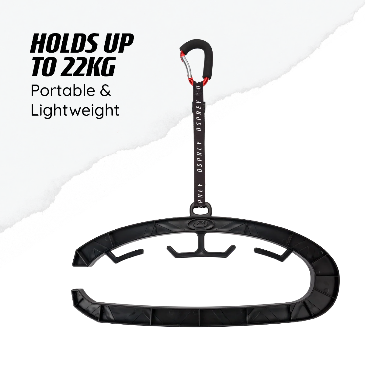 Recycled Wetsuit Hanger With Adjustable Strap - Image 4